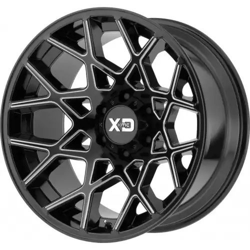 XD Series XD831 CHOPSTIX GLOSS BLACK MILLED 6x135 20R 10 87.1 -24