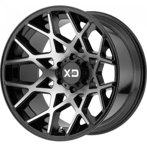 XD Series XD831 CHOPSTIX GLOSS BLACK MACHINED 8x170 20R 12 125.1 -44