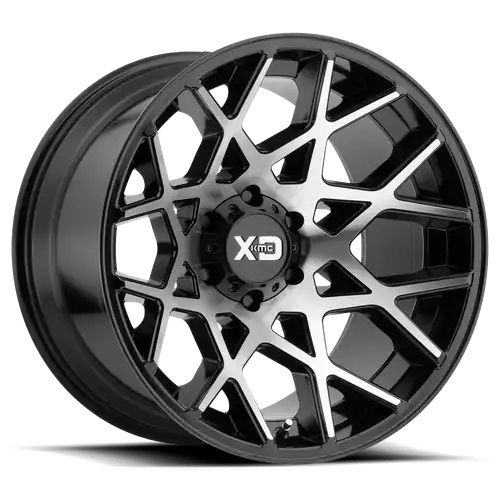 XD Series XD831 CHOPSTIX GLOSS BLACK MACHINED 6x135 22R 12 87.1 -44