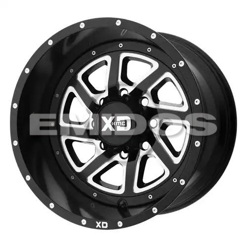 XD Series XD833 RECOIL SATIN BLACK MILLED W/ REVERSIBLE RING 6x139.7 22R 14 106.1 -76