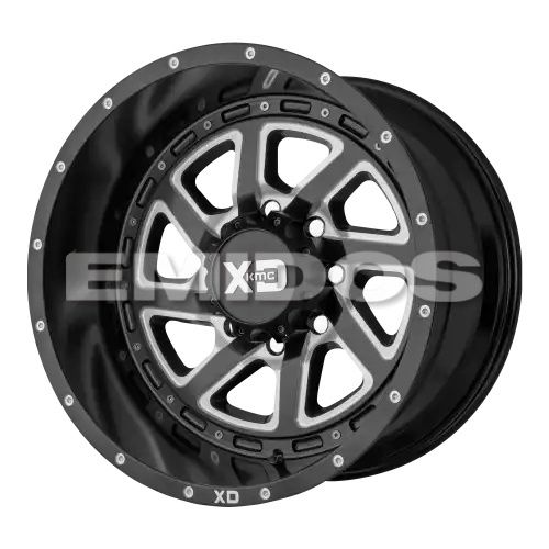XD Series XD833 RECOIL SATIN BLACK MILLED W/ REVERSIBLE RING 6x139.7 17R 9 106.1 18