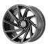 XD Series XD834 CYCLONE SATIN GRAY MILLED 8x165.1 20R 10 125.1 -18