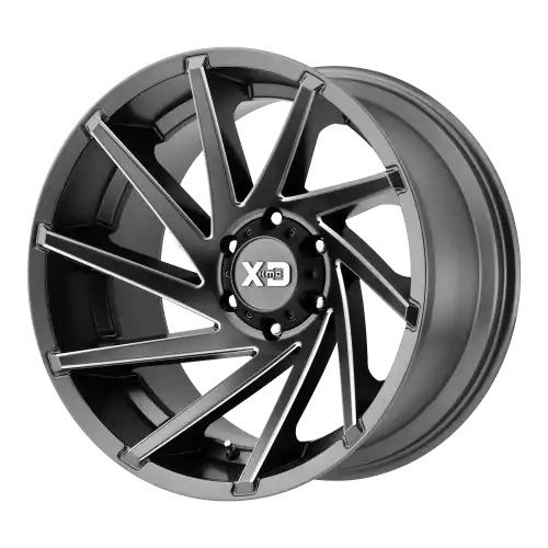 XD Series XD834 CYCLONE SATIN GRAY MILLED 5x127 18R 9 72.56 18
