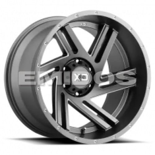 XD Series XD835 SWIPE SATIN GRAY MILLED 8x170 20R 10 125.1 -18