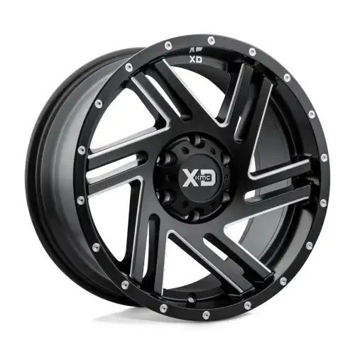 XD Series XD835 SWIPE SATIN BLACK MILLED 6x135 17R 9 87.1 30
