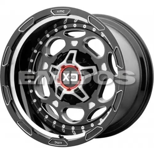 XD Series XD837 DEMODOG GLOSS BLACK MILLED 5x127/139.7 20R 9 78.1 18