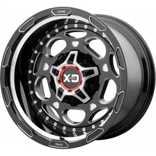 XD Series XD837 DEMODOG GLOSS BLACK MILLED 5x139.7/150 20R 9 110.1 18