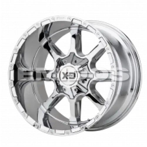 XD Series XD838 MAMMOTH CHROME 6x135/139.7 20R 9 106.1 18