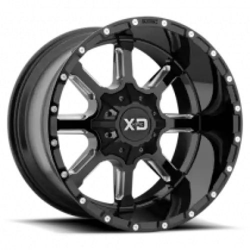 XD Series XD838 MAMMOTH GLOSS BLACK MILLED 6x114.3/139.7 20R 9 93.1 18