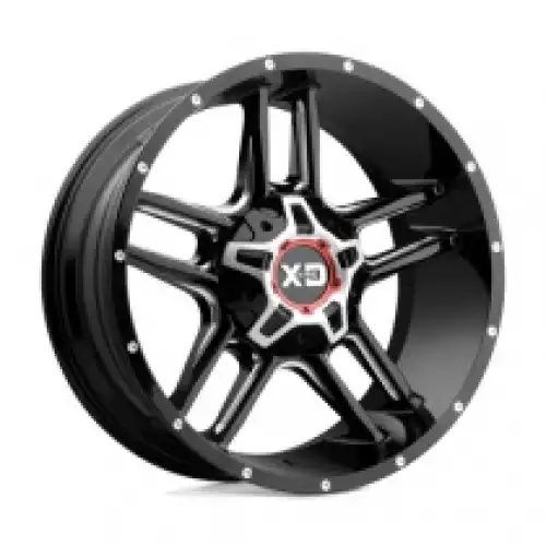 XD Series XD839 CLAMP GLOSS BLACK MILLED 5x127/139.7 22R 10 78.1 -18