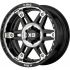 XD Series XD840 SPY II GLOSS BLACK MACHINED 8x180 20R 9 124.2 BNK