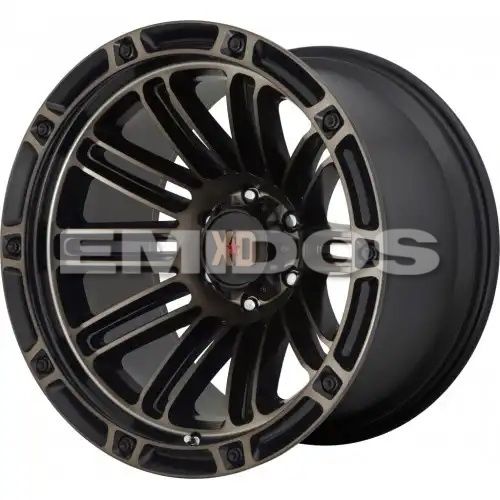 XD Series XD846 DOUBLE DEUCE SATIN BLACK W/ DARK TINT 8x180 20R 10 124.2 -18
