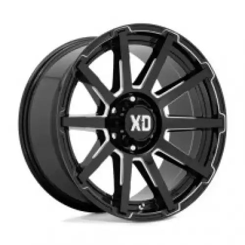 XD Series XD847 OUTBREAK GLOSS BLACK MILLED 6x135 20R 10 87.1 12