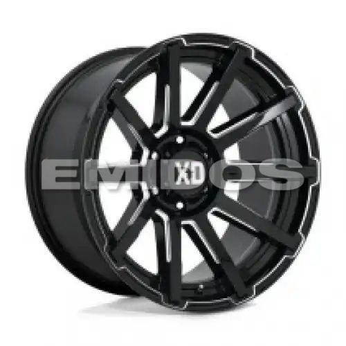 XD Series XD847 OUTBREAK GLOSS BLACK MILLED 5x114.3 16R 8 72.56 10