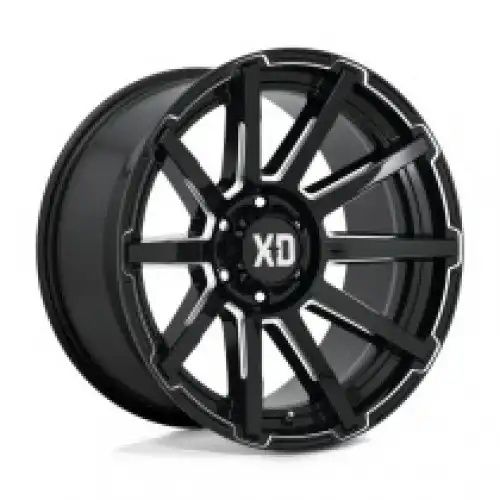 XD Series XD847 OUTBREAK GLOSS BLACK MILLED 5x114.3 17R 8 72.56 35