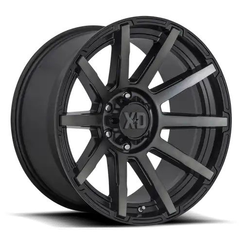 XD Series XD847 OUTBREAK SATIN BLACK W/ GRAY TINT 5x127 17R 8 72.56 35