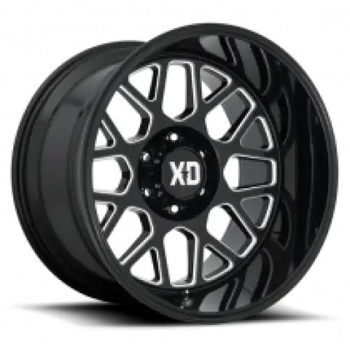 XD Series XD849 GRENADE 2 GLOSS BLACK MILLED 6x139.7 24R 12 106.1 -44