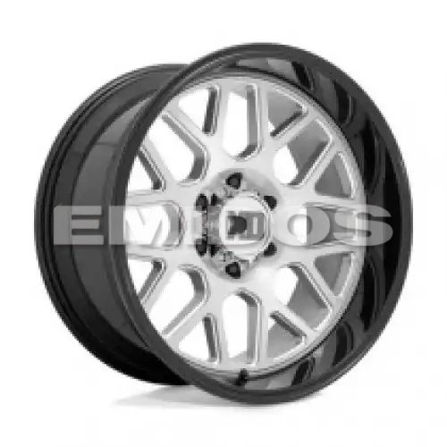 XD Series XD849 GRENADE II BRUSHED MILLED W/ GLOSS BLACK LIP 6x139.7 20R 9 106.1 BNK