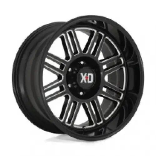 XD Series XD850 CAGE GLOSS BLACK MILLED 6x139.7 20R 10 106.1 -18