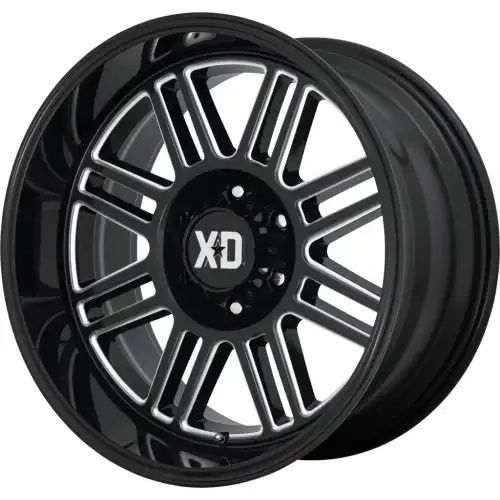 XD Series XD850 CAGE GLOSS BLACK MILLED 6x139.7 20R 9 106.1 18