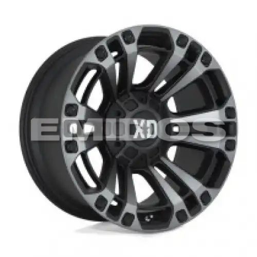 XD Series XD851 MONSTER 3 SATIN BLACK W/ GRAY TINT 8x170 20R 10 125.1 -18