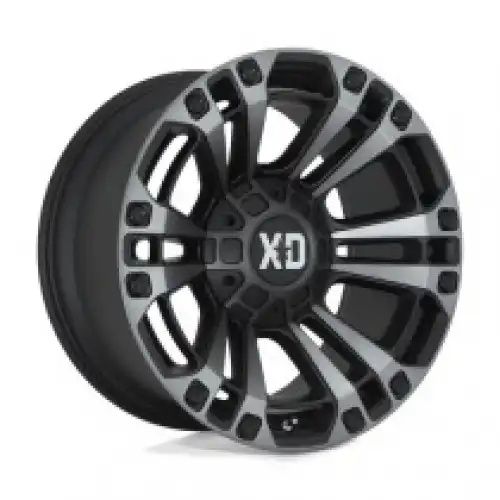 XD Series XD851 MONSTER 3 SATIN BLACK W/ GRAY TINT 6x135/139.7 20R 9 106.1 BNK