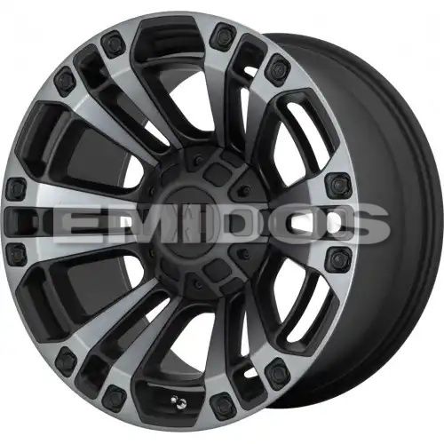 XD Series XD851 MONSTER 3 SATIN BLACK W/ GRAY TINT 8x180 20R 9 124.2 18