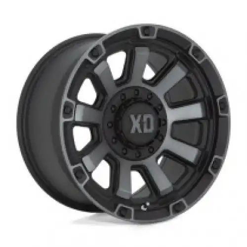 XD Series XD852 GAUNTLET SATIN BLACK W/ GRAY TINT 5x127/139.7 20R 9 78.1 BNK