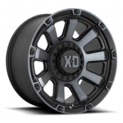 XD Series XD852 GAUNTLET SATIN BLACK W/ GRAY TINT 6x120/139.7 20R 9 78.1 BNK