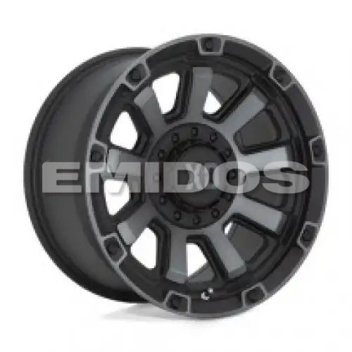XD Series XD852 GAUNTLET SATIN BLACK W/ GRAY TINT 5x139.7/150 20R 9 110.1 BNK