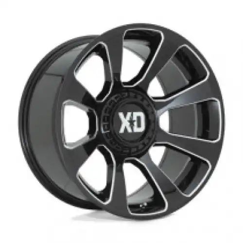 XD Series XD854 REACTOR GLOSS BLACK MILLED 5x139.7/150 20R 9 110.1 BNK