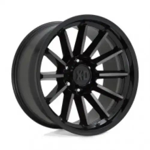 XD Series XD855 LUXE GLOSS BLACK MACHINED W/ GRAY TINT 5x139.7 22R 10 78.1 -18