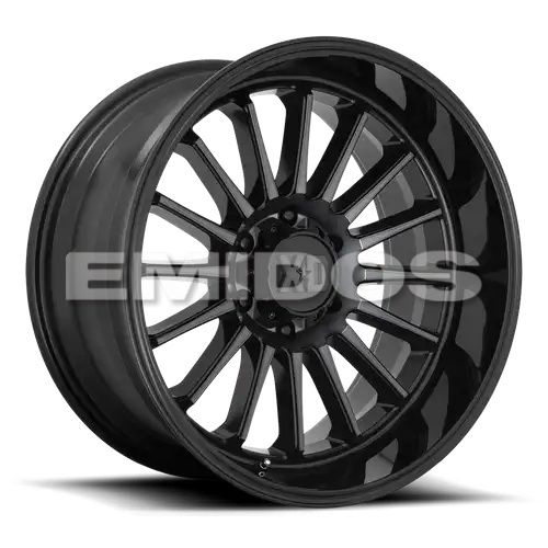 XD Series XD857 WHIPLASH GLOSS BLACK W/ GRAY TINT 5x127 22R 10 71.5 -18