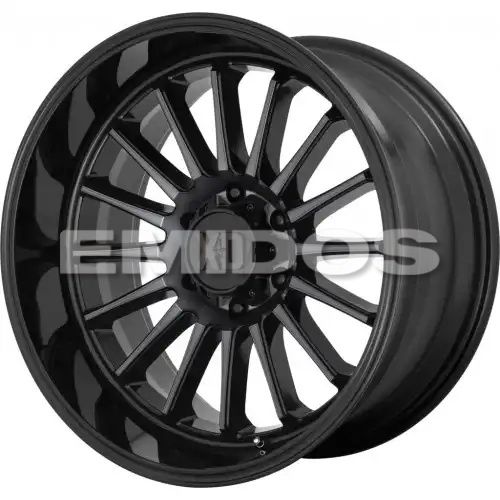 XD Series XD857 WHIPLASH GLOSS BLACK W/ GRAY TINT 8x165.1 20R 9 125.1 BNK