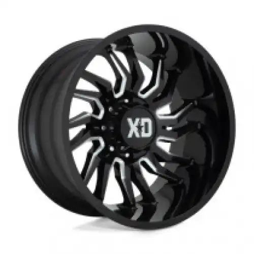 XD Series XD858 TENSION GLOSS BLACK MILLED 6x135 20R 10 87.1 -18