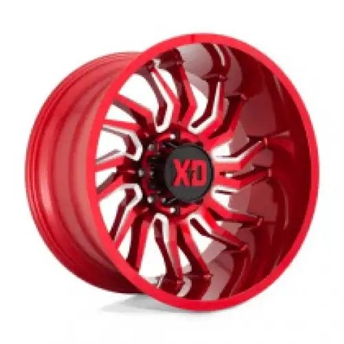 XD Series XD858 TENSION CANDY RED MILLED 6x139.7 20R 10 106.1 -18
