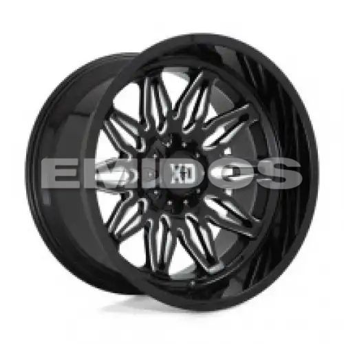 XD Series XD859 GUNNER GLOSS BLACK MILLED 6x135/139.7 20R 10 106.1 -18