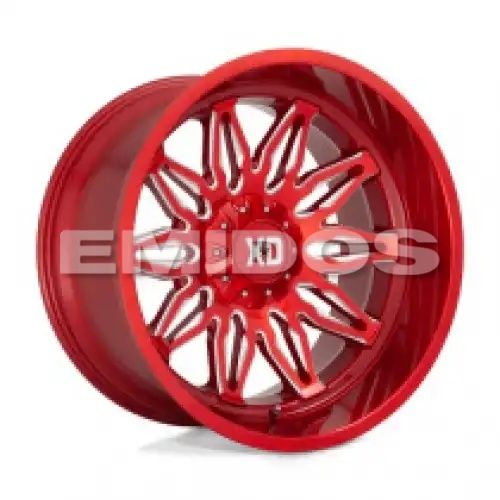 XD Series XD859 GUNNER CANDY RED MILLED 6x135/139.7 20R 10 106.1 -18