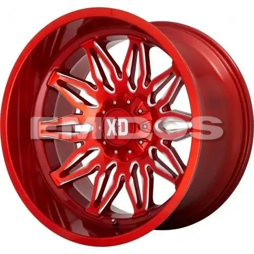 XD Series XD859 GUNNER CANDY RED MILLED 6x135/139.7 22R 10 106.1 -18
