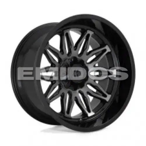 XD Series XD859 GUNNER GLOSS BLACK MACHINED W/ GRAY TINT 5x127/139.7 22R 12 78.1 -44