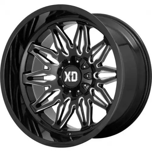 XD Series XD859 GUNNER GLOSS BLACK MILLED 6x135/139.7 22R 12 106.1 -44