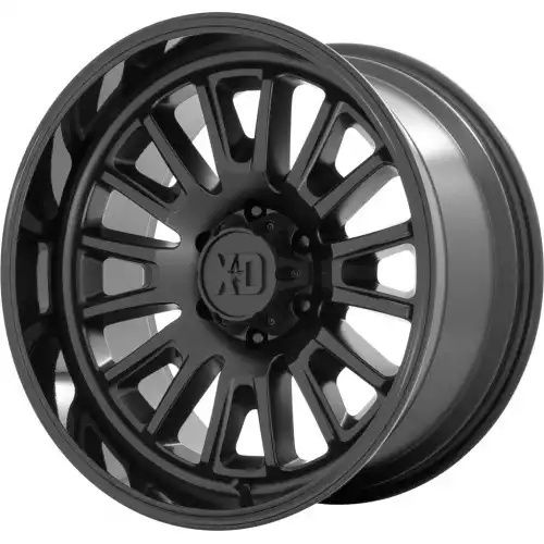 XD Series XD864 ROVER SATIN BLACK W/ GLOSS BLACK LIP 6x135 20R 9 87.1 BNK