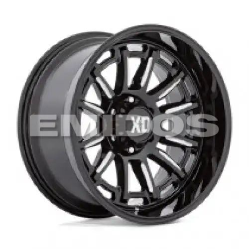 XD Series XD865 PHOENIX GLOSS BLACK MILLED 6x135 20R 10 87.1 -18