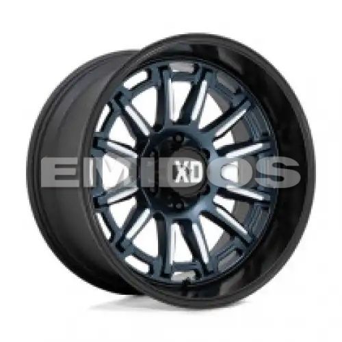 XD Series XD865 PHOENIX METALLIC BLUE MILLED W/ BLACK LIP 5x127 20R 9 71.5 18