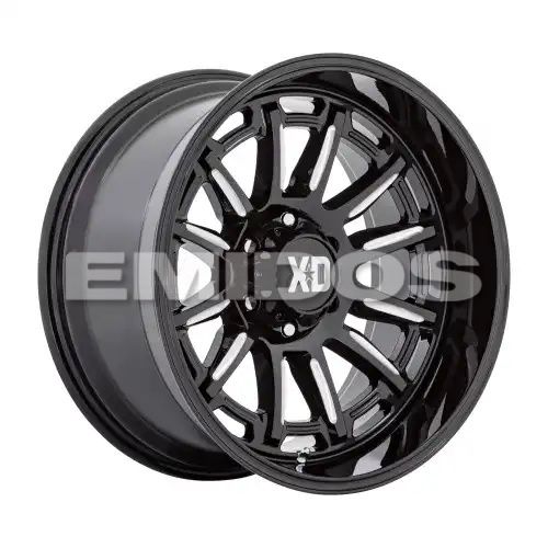 XD Series XD865 PHOENIX GLOSS BLACK MILLED 6x135 20R 9 87.1 18