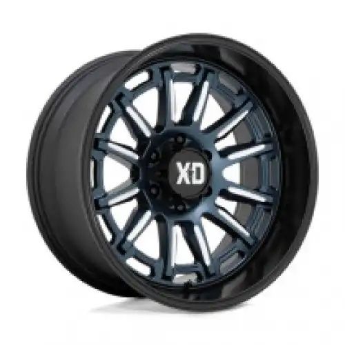 XD Series XD865 PHOENIX METALLIC BLUE MILLED W/ BLACK LIP 6x135 20R 9 87.1 BNK
