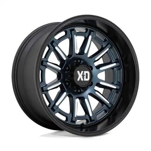 XD Series XD865 PHOENIX METALLIC BLUE MILLED W/ BLACK LIP 6x139.7 20R 9 106.1 BNK