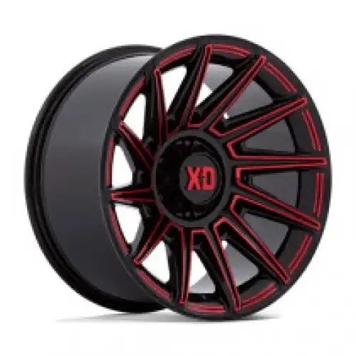 XD Series XD867 SPECTER GLOSS BLACK W/ RED TINT 6x139.7 20R 10 106.1 -18