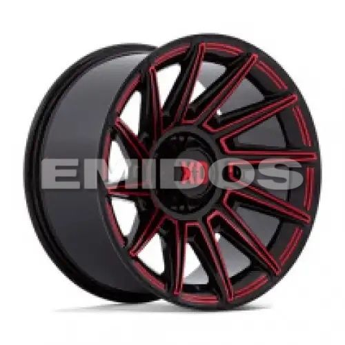 XD Series XD867 SPECTER GLOSS BLACK W/ RED TINT 8x180 20R 10 124.2 -18