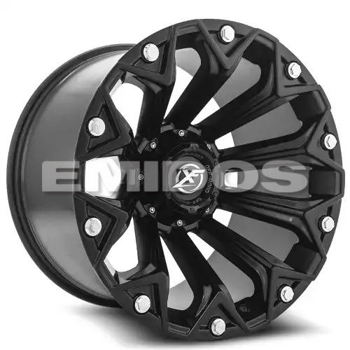 XF Off-Road XF-212 Satin Black 5x114.3/127 20R 12 78.1 -44